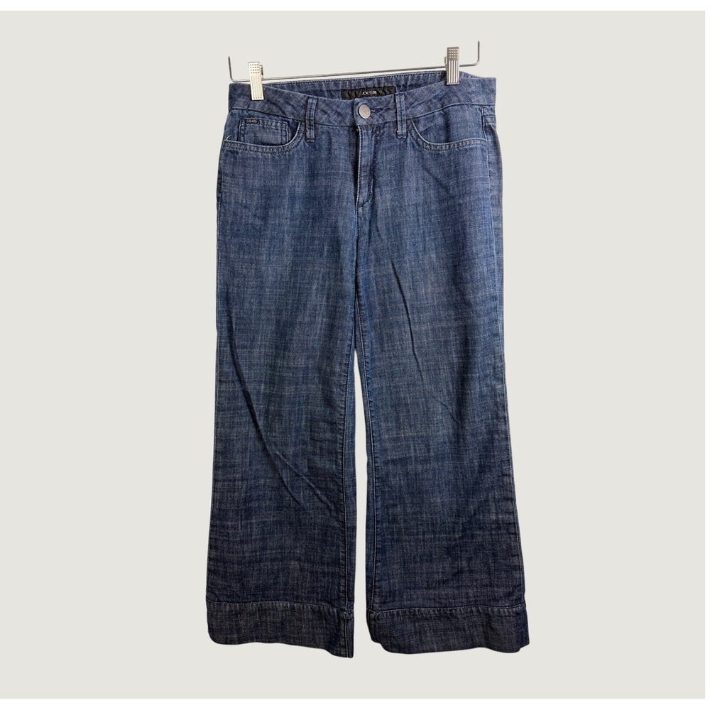 Joe's Jeans Womens 28‎ Blue Wide Leg Muse Knightly Wash 100% Cotton USA Made